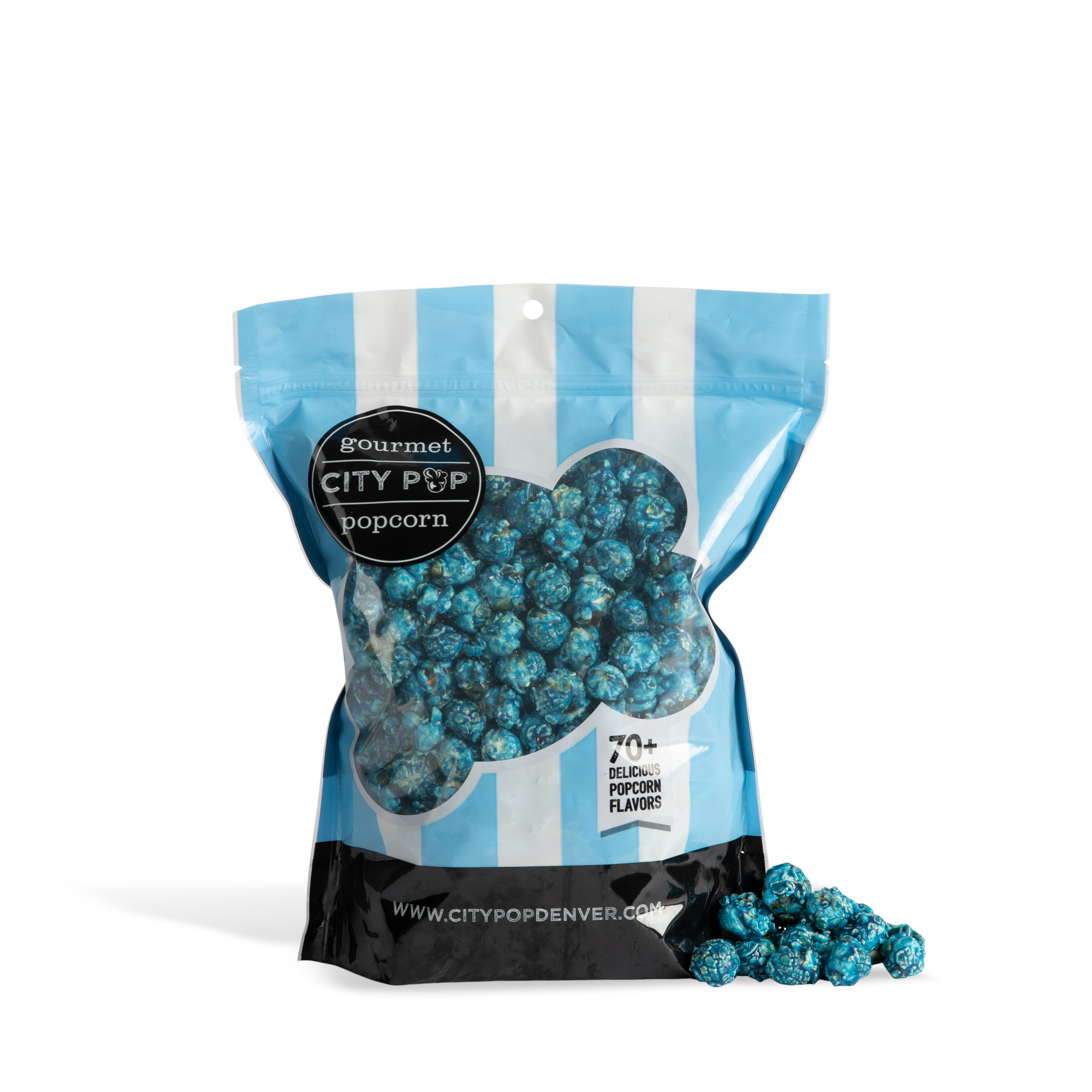 City Pop Blueberry Popcorn Bowl With Kernels