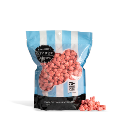 City Pop Bubble Gum Popcorn Bag With Kernel