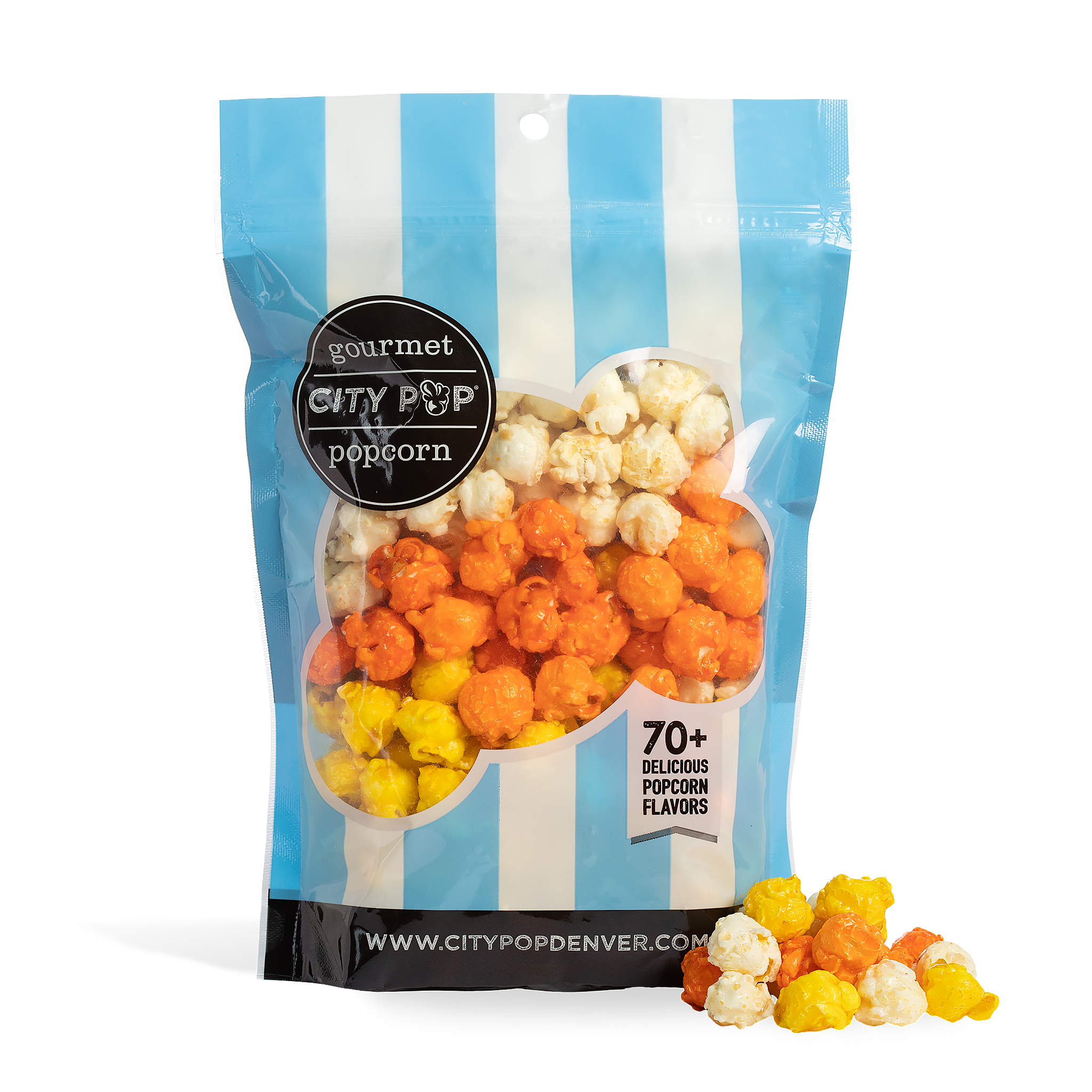 Candy Corn Popcorn Bag