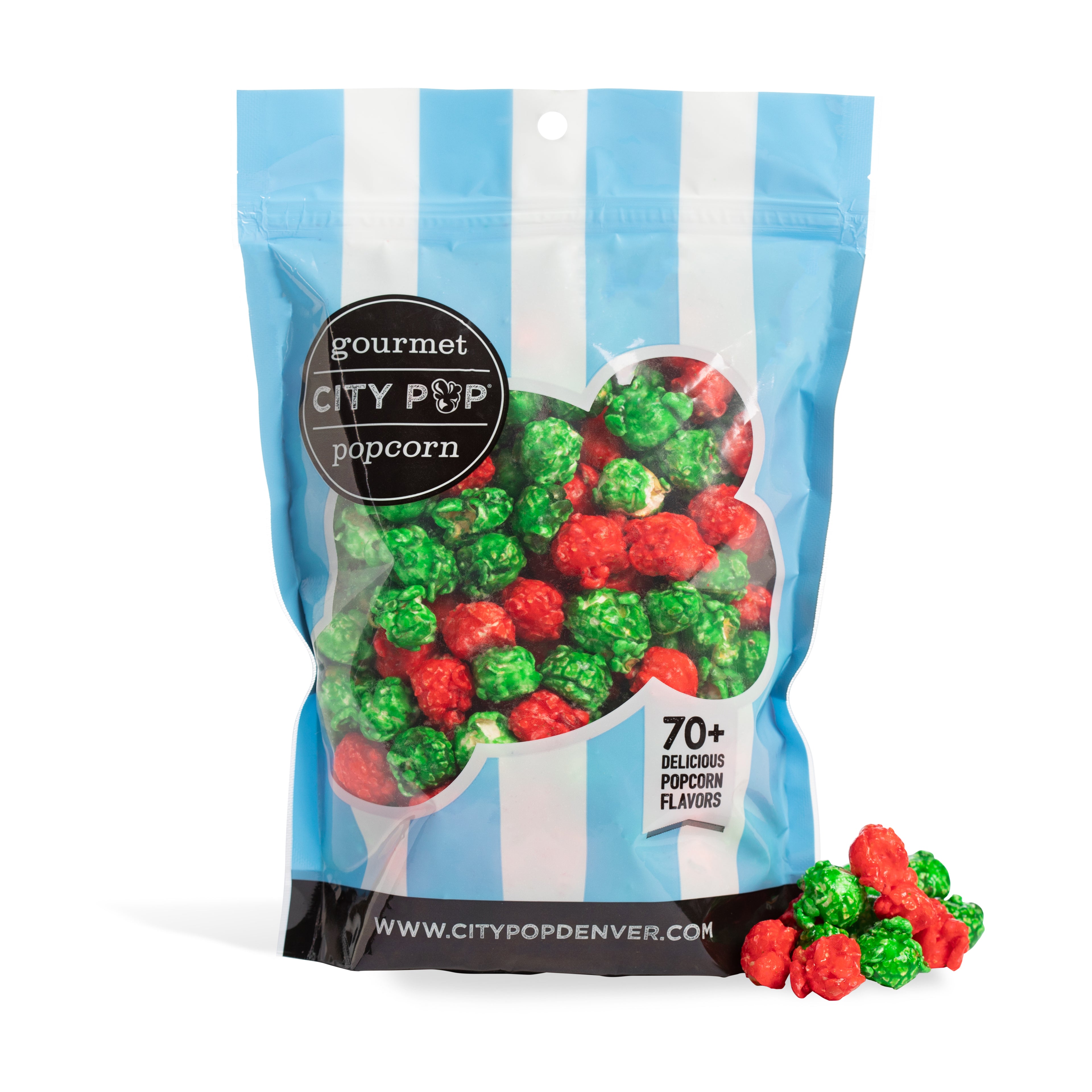 City Pop Jolly Berry Popcorn Bag With Kernel