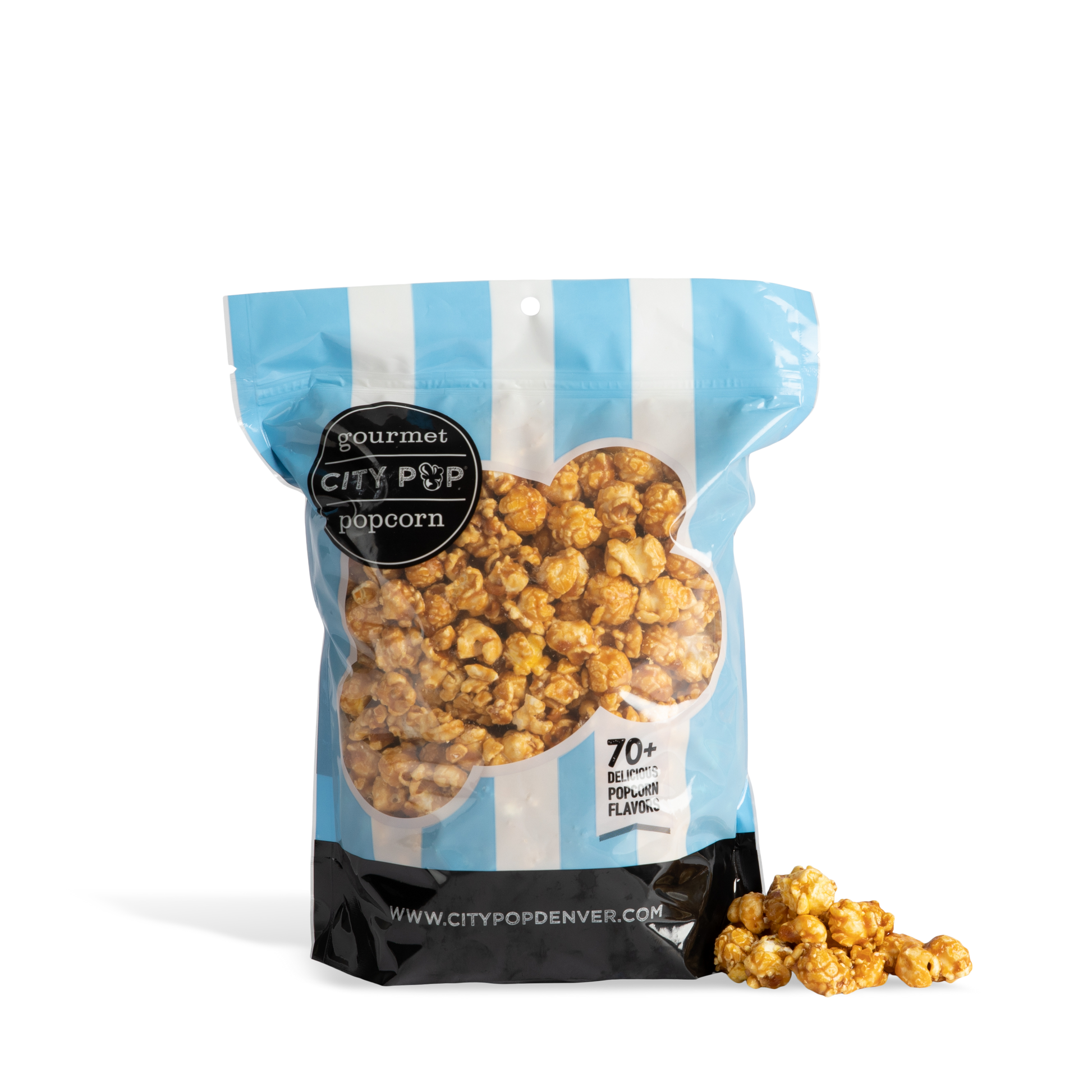 City Pop Caramel Popcorn Bag With Kernel