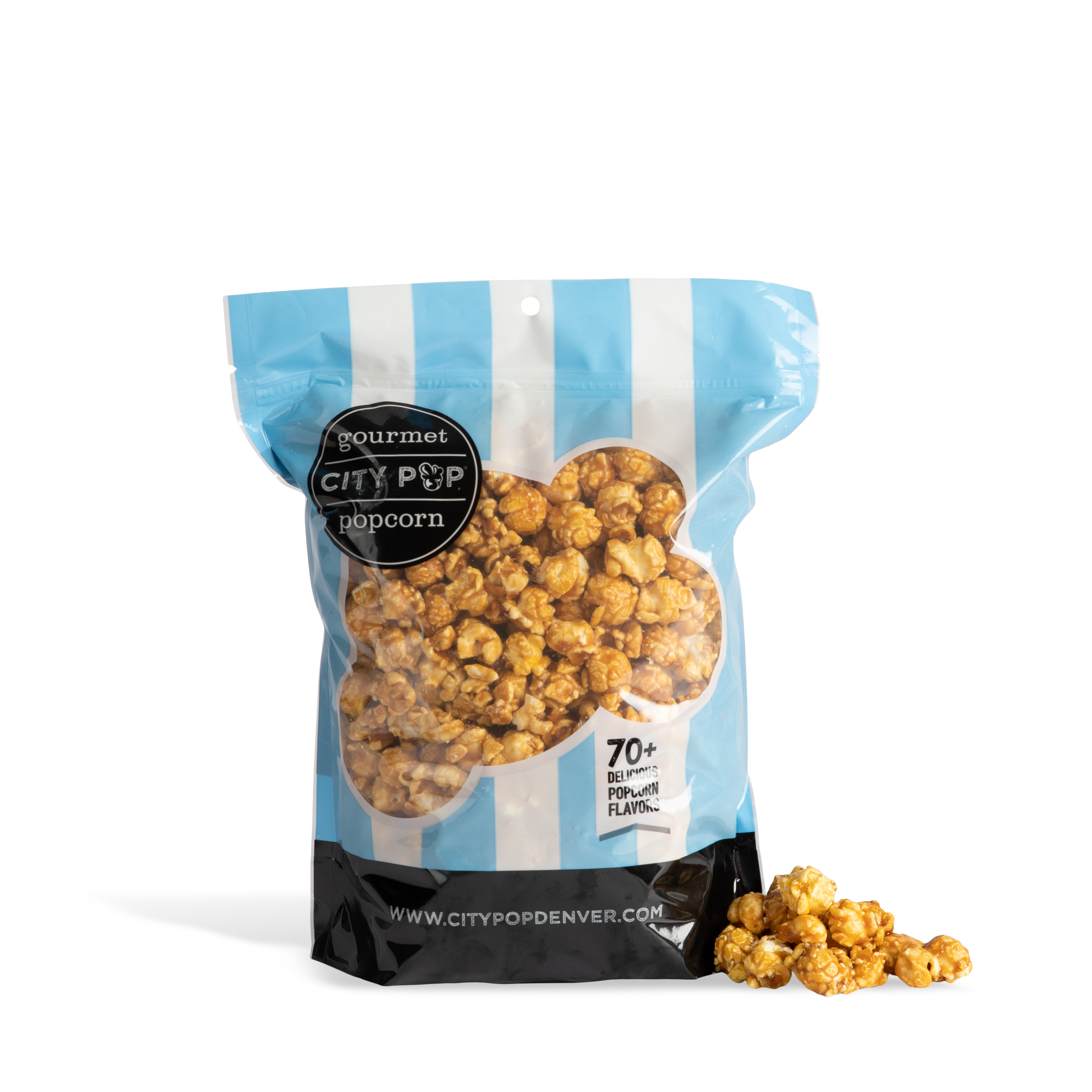 City Pop Caramel Popcorn Bag With Kernel