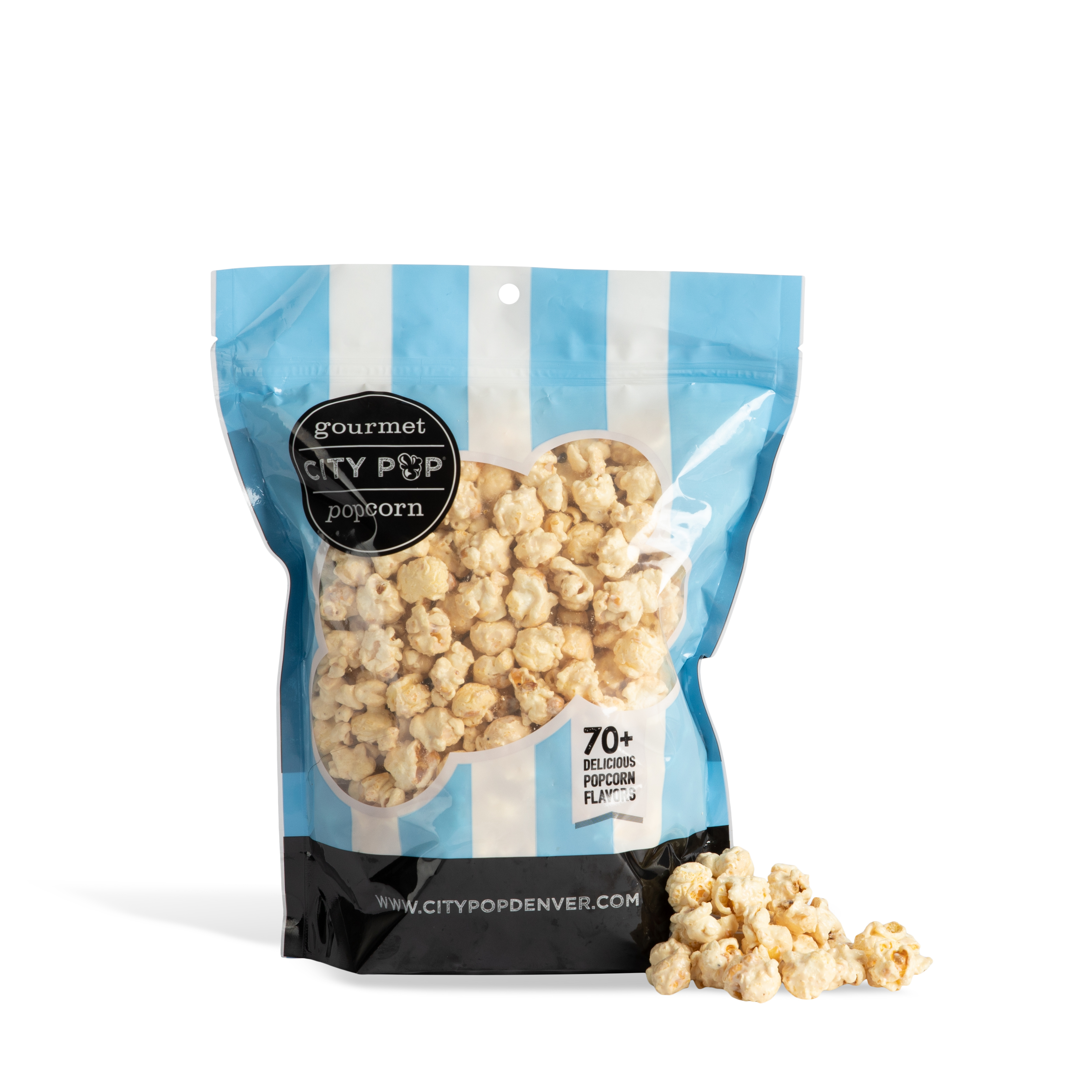 City Pop Cheesecake Popcorn Bag With Kernel