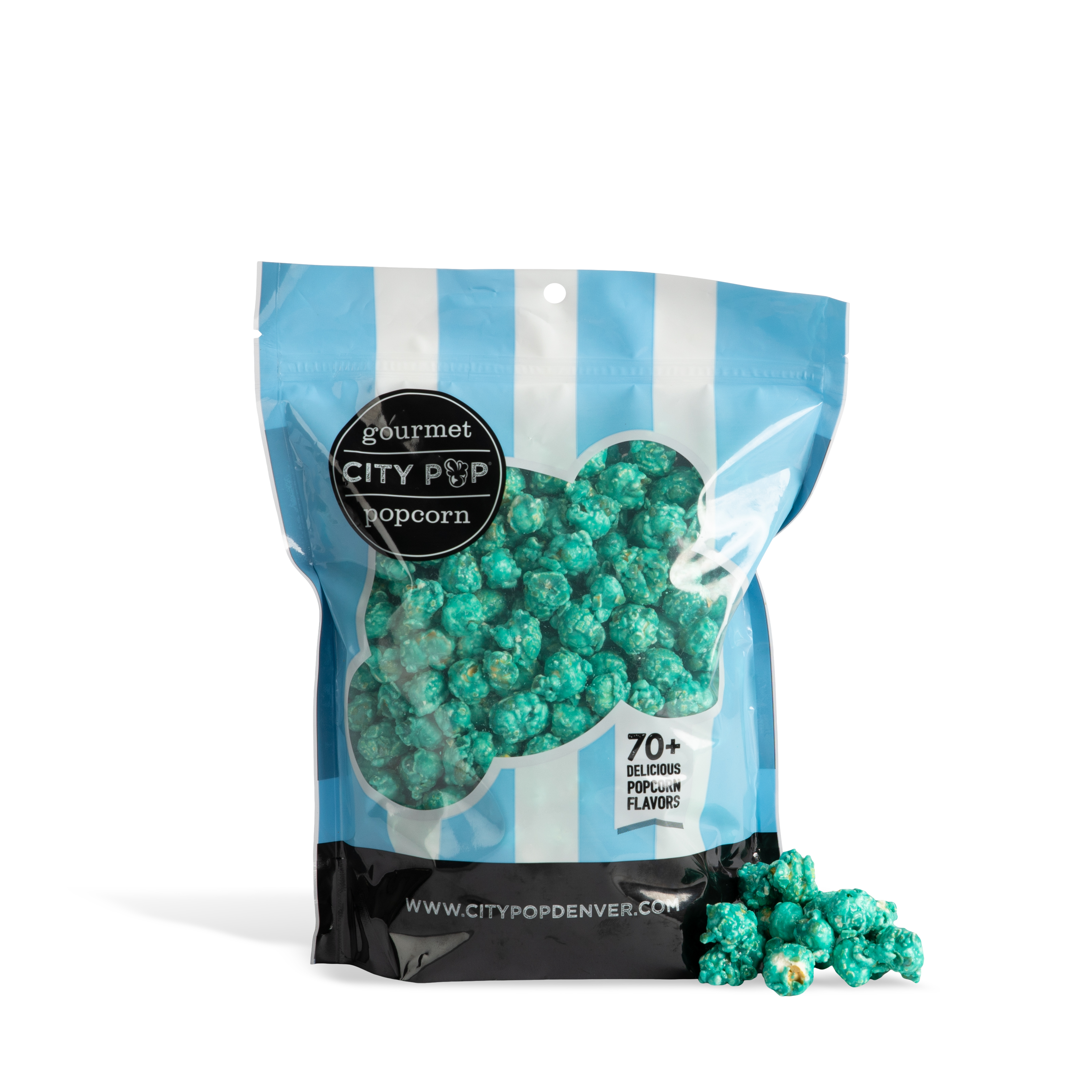 City Pop Cotton Candy Popcorn Bag With Kernels