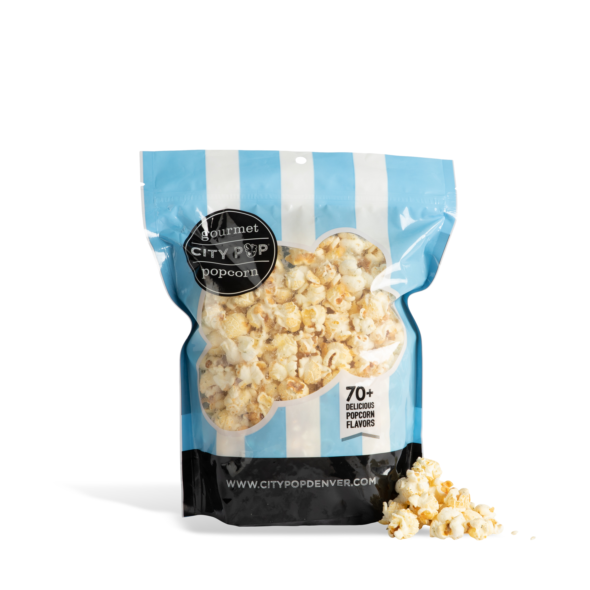 City Pop Dill Pickle Popcorn Bag With Kernel