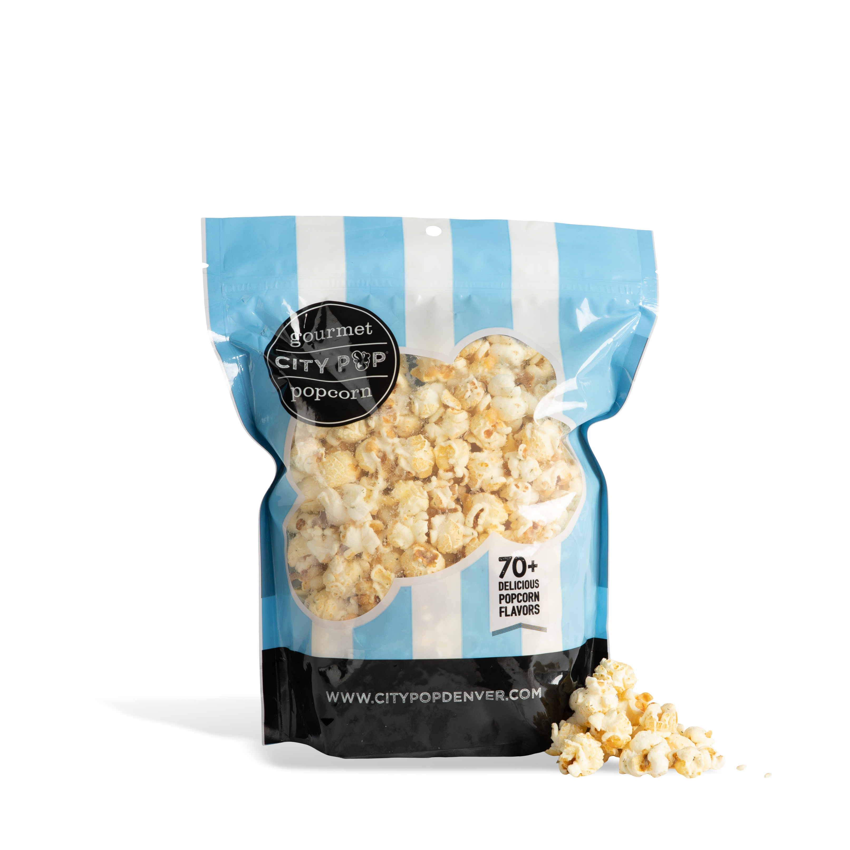 City Pop Dill Pickle Popcorn Bag With Kernel