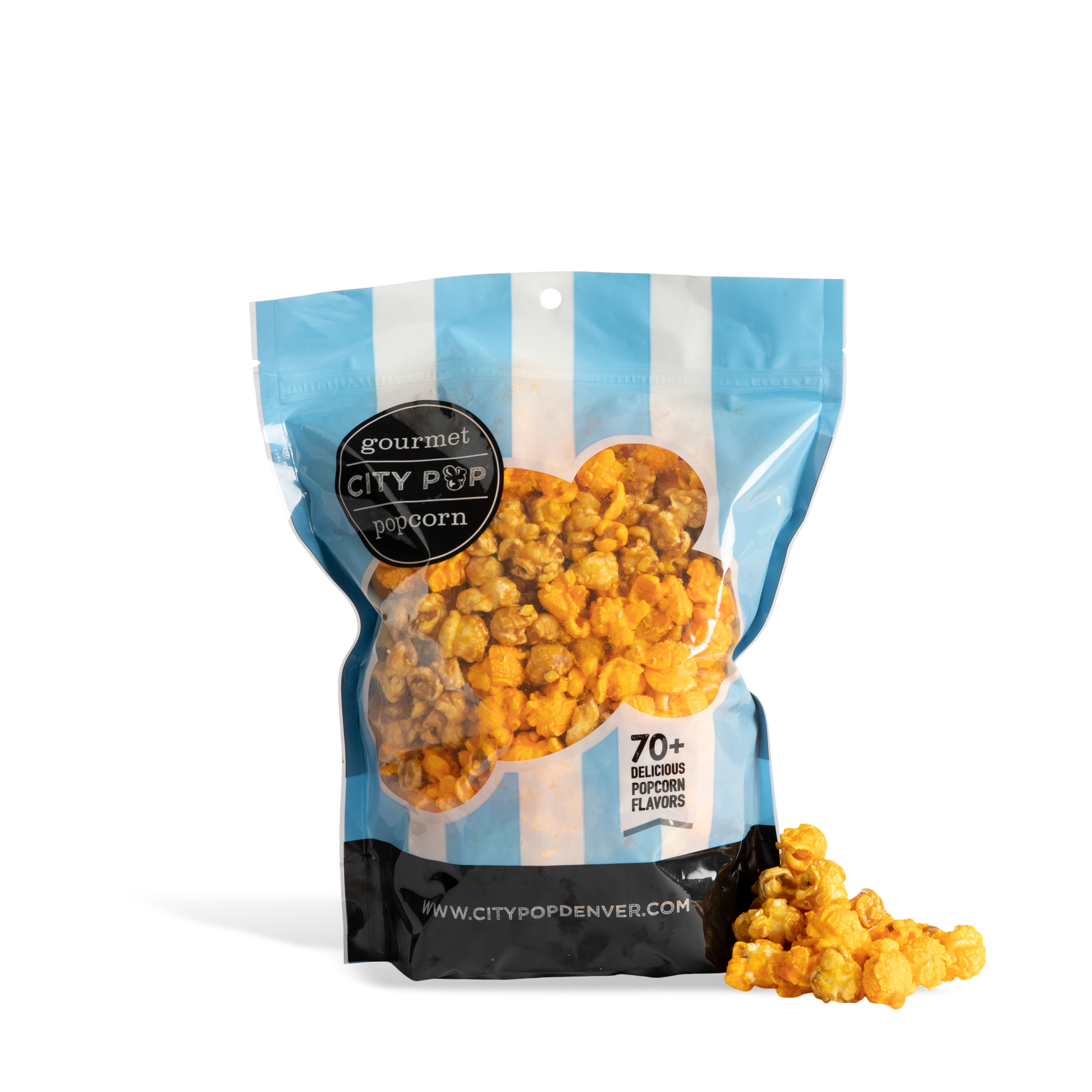 City Pop Extra Buttery Caramel & Cheese Mix Popcorn Bag With Kernel