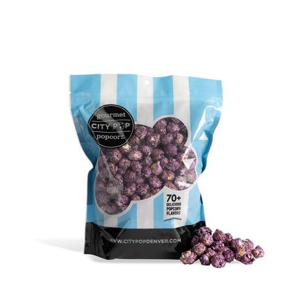 City Pop Grape Popcorn Bag With Kernel