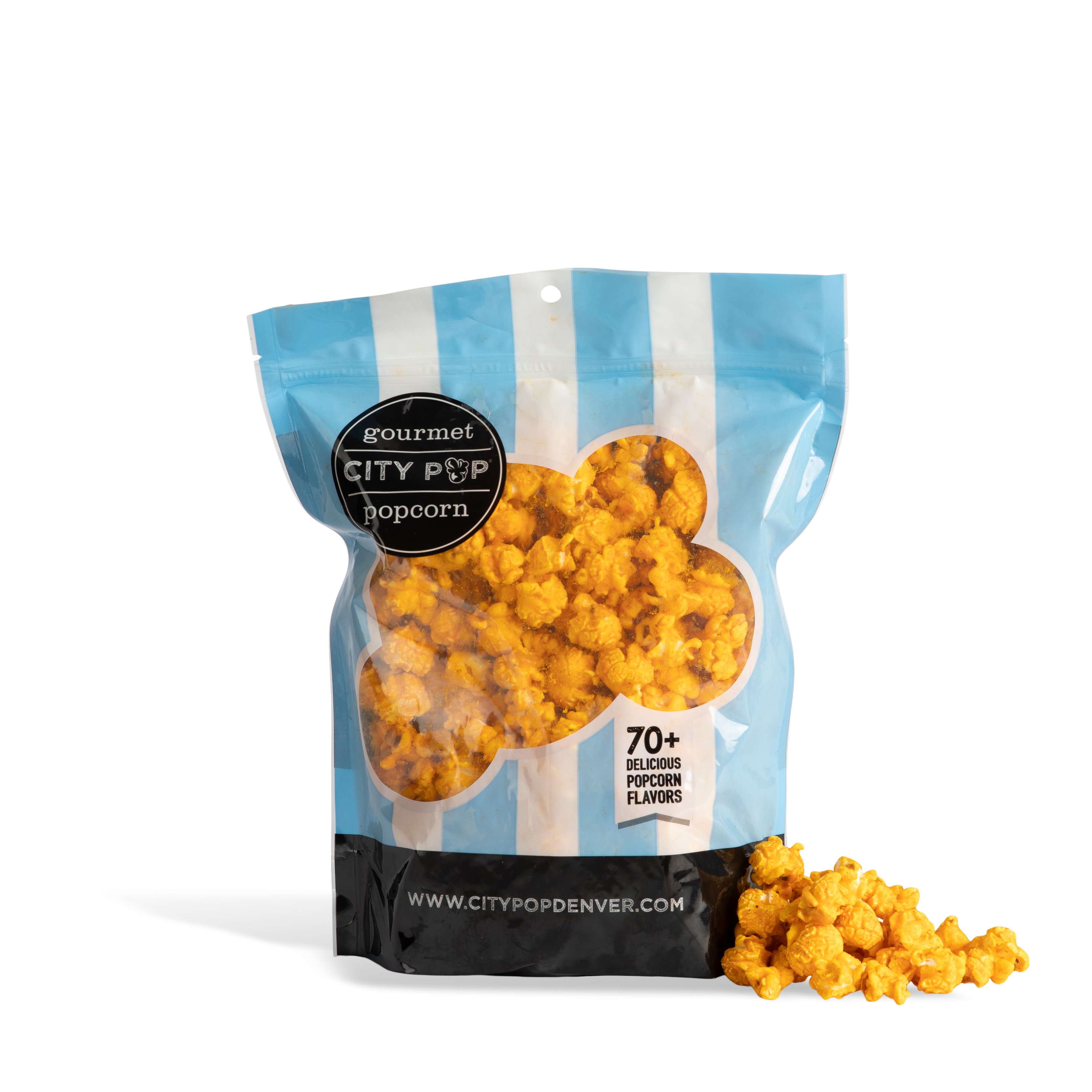 City Pop Hot Cheese Popcorn Bag With Kernel