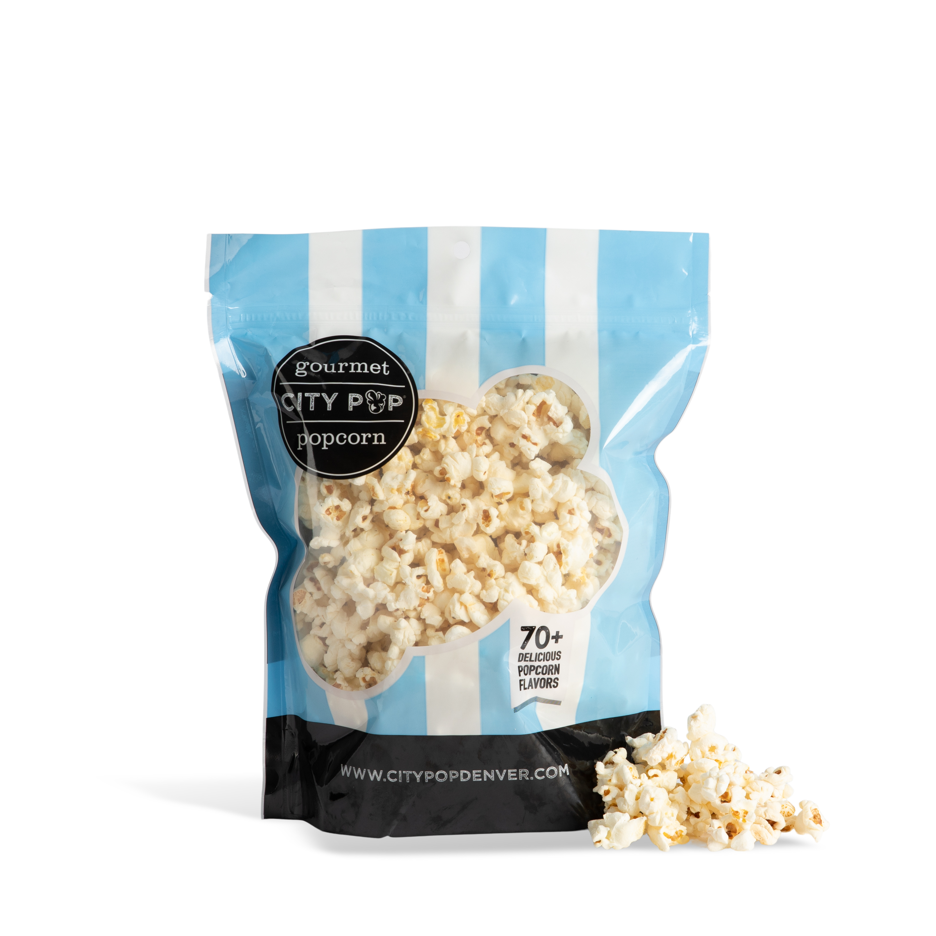 City Pop Low Salt Popcorn Bag With Kernel