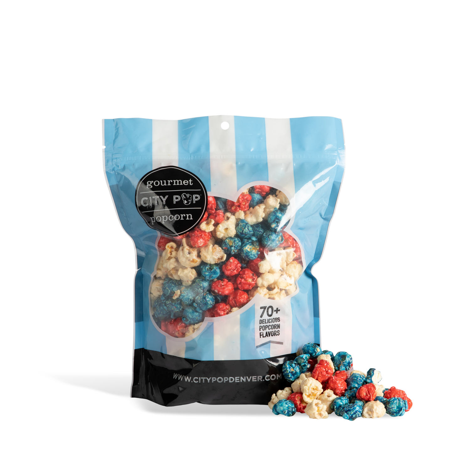 City Pop Patriot Mix Popcorn Bag With Kernels