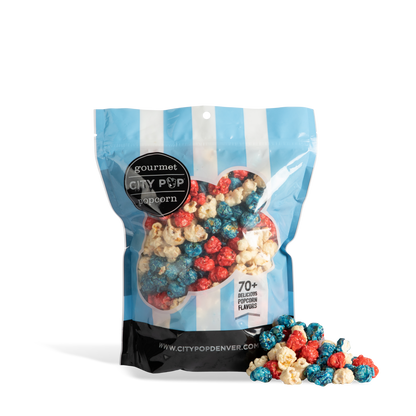 City Pop Patriot Mix Popcorn Bag With Kernels