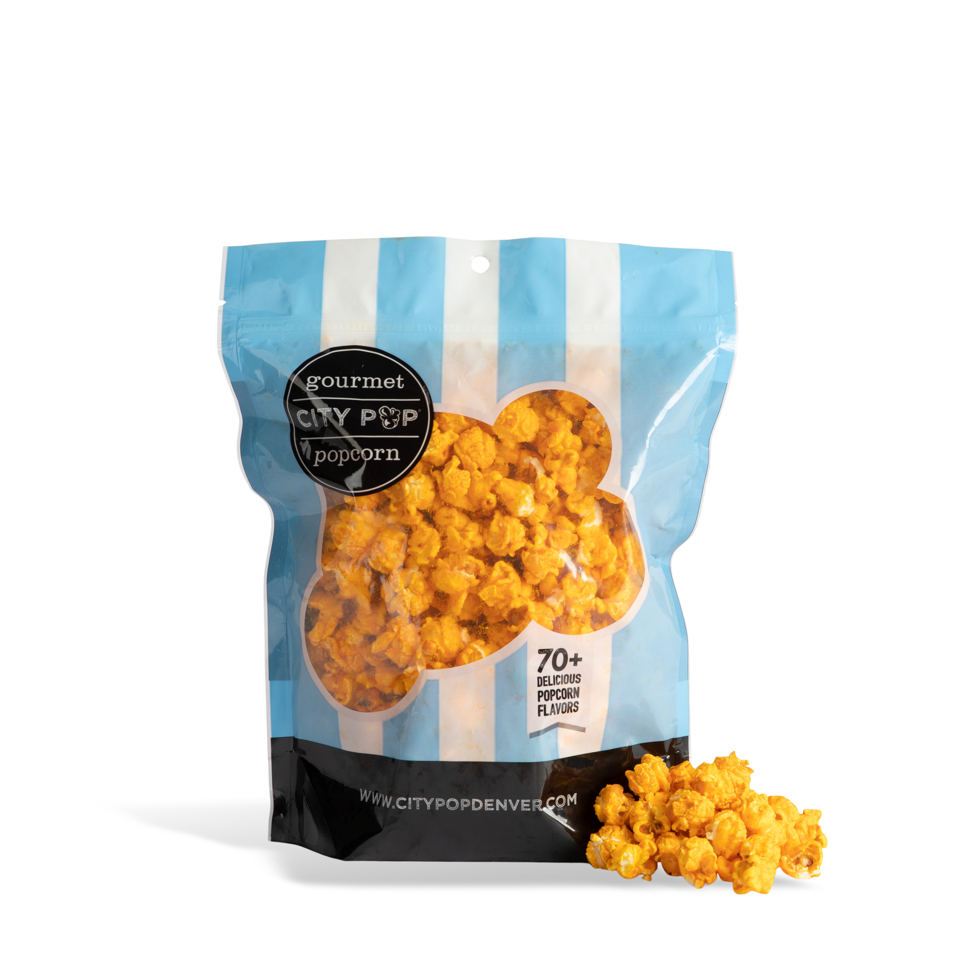 City Pop Pizza Popcorn Bag With Kernel