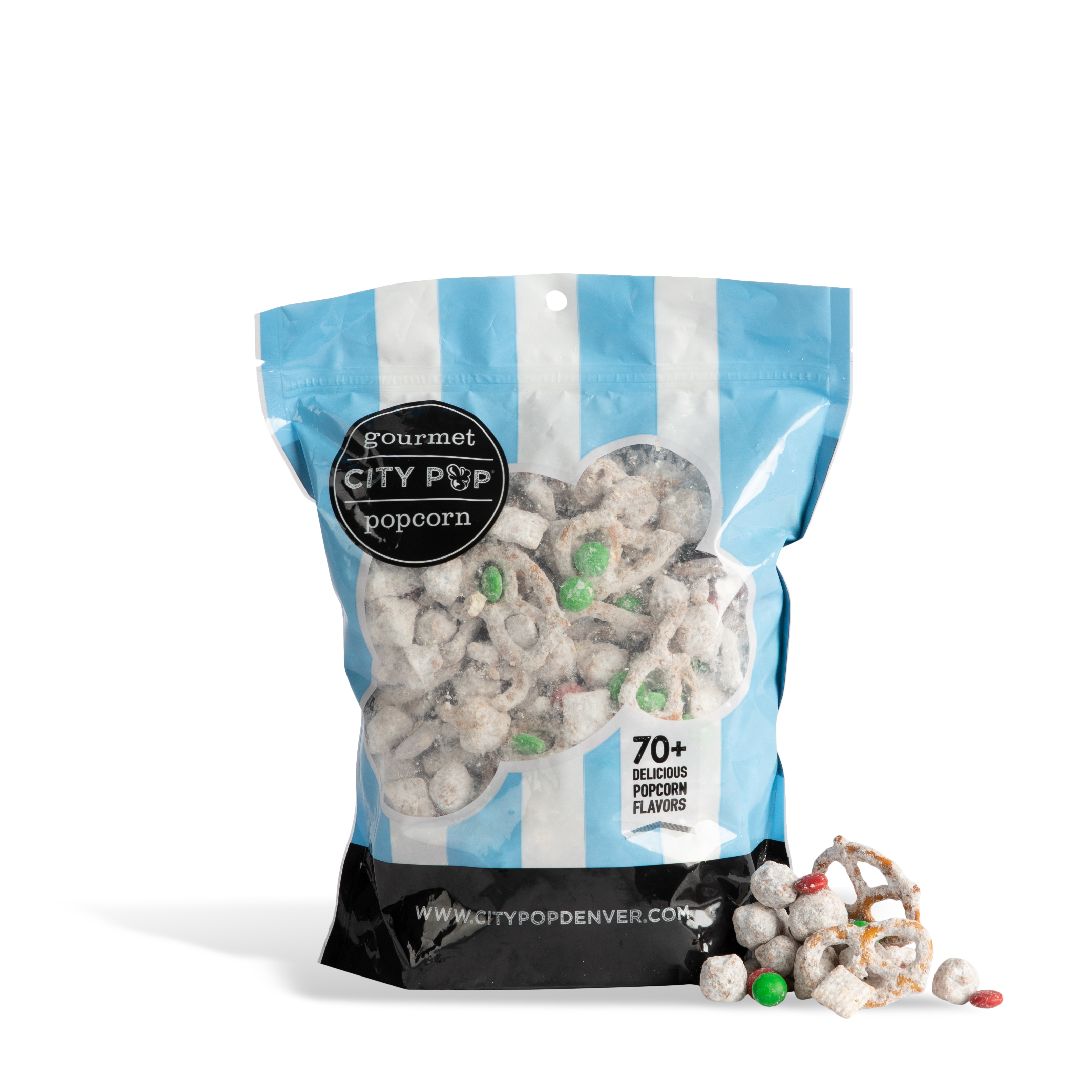 City Pop Reindeer Chow Popcorn Bag With Kernel