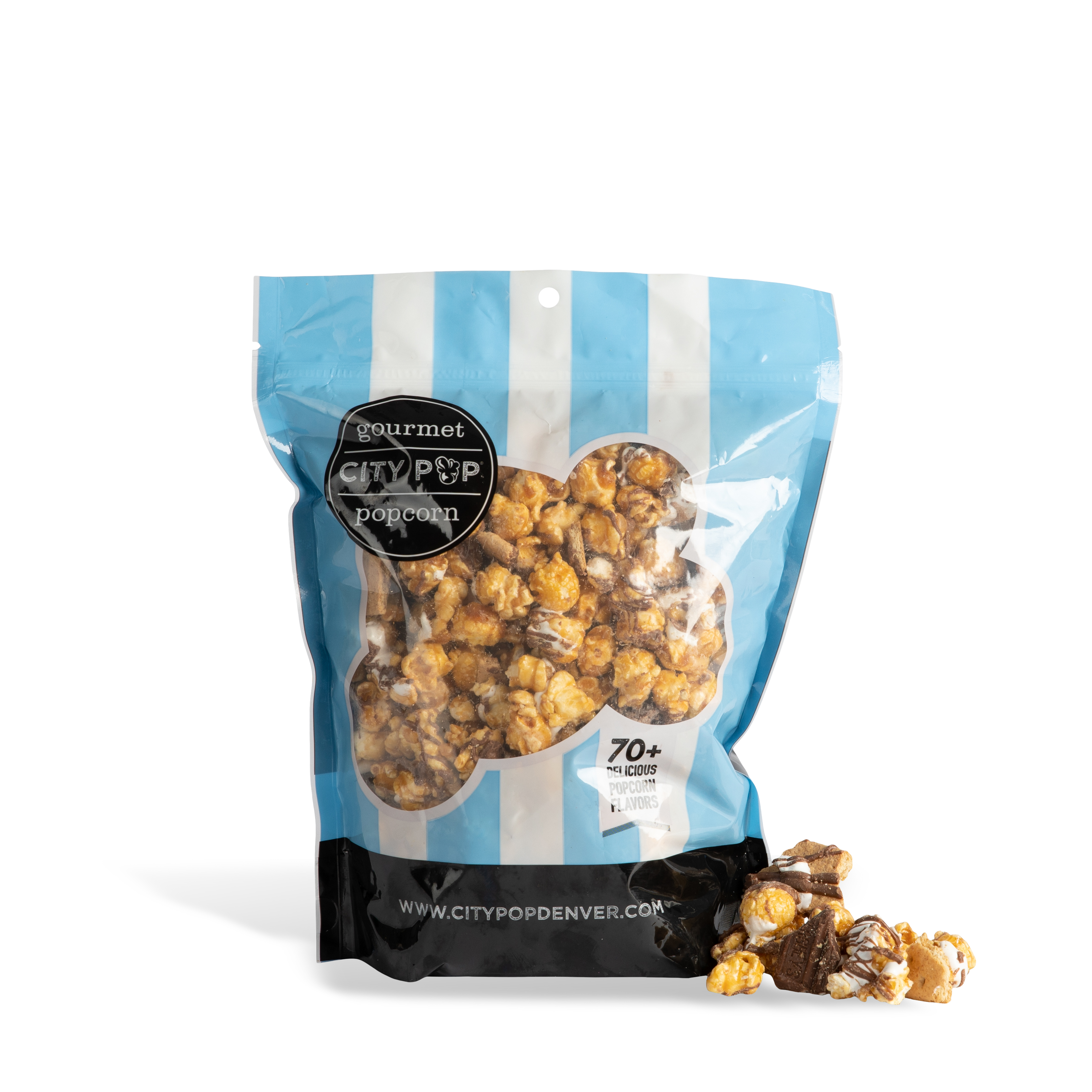 City Pop S'mores Popcorn Bag With Kernel
