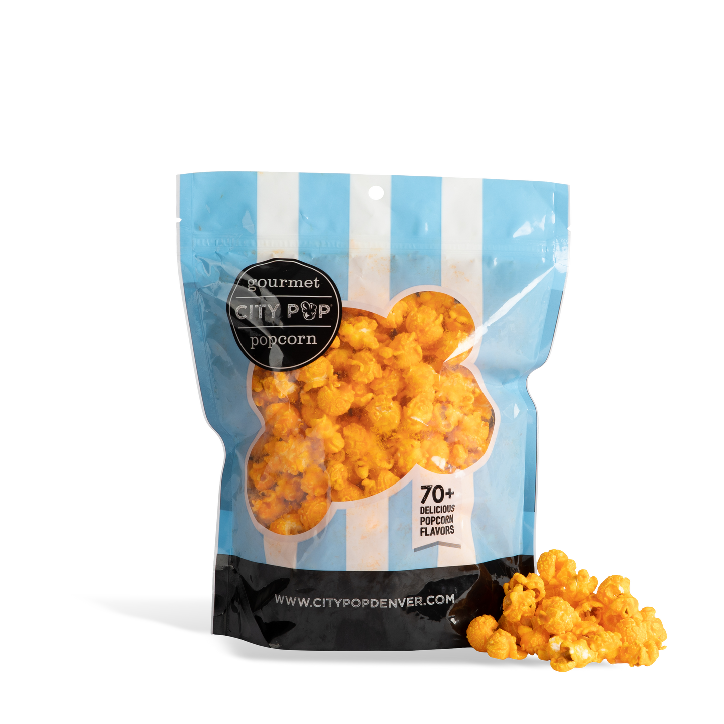 City Pop Sour Cream & Cheddar Popcorn Bag With Kernel