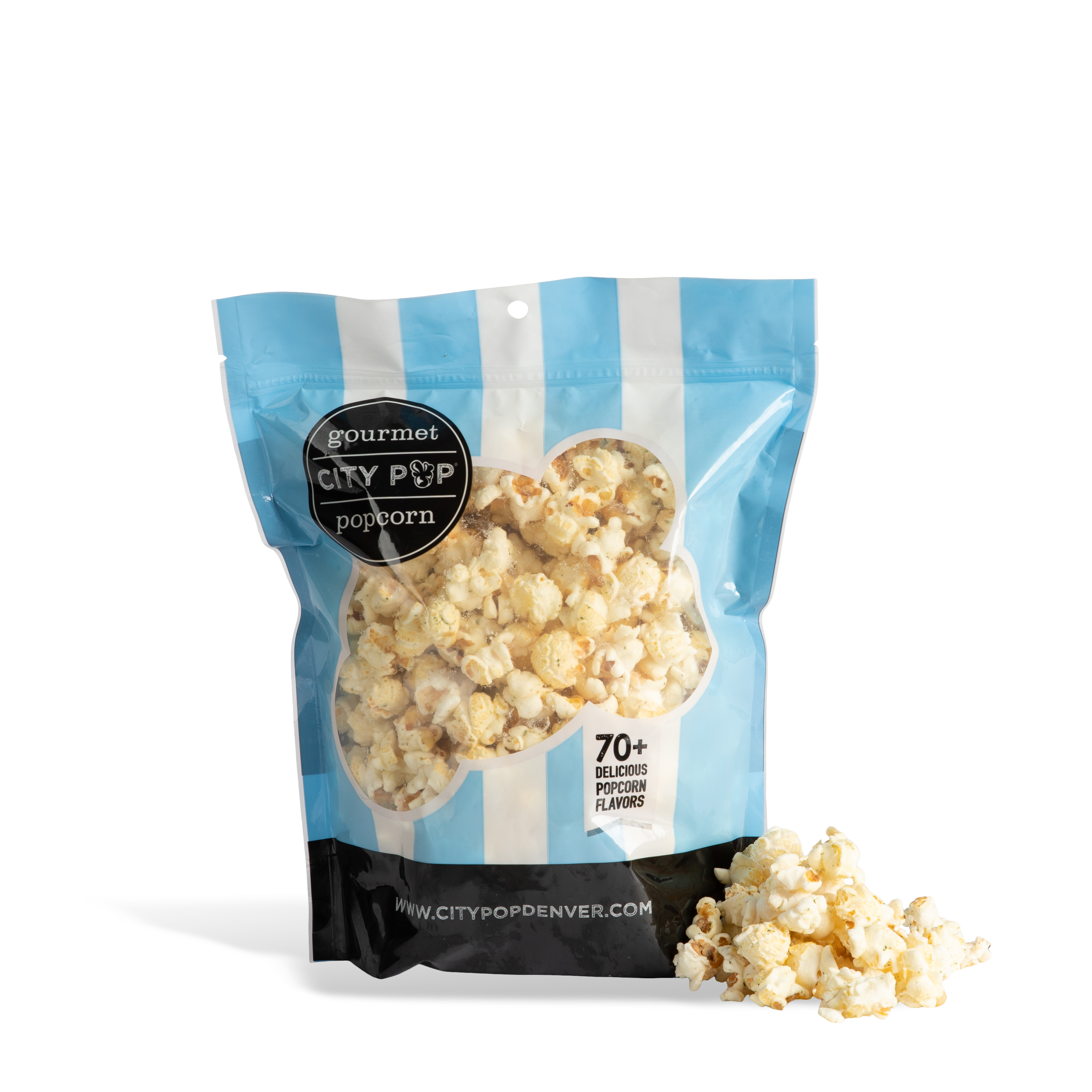 City Pop Sour Cream & Onion Popcorn Bag With Kernel