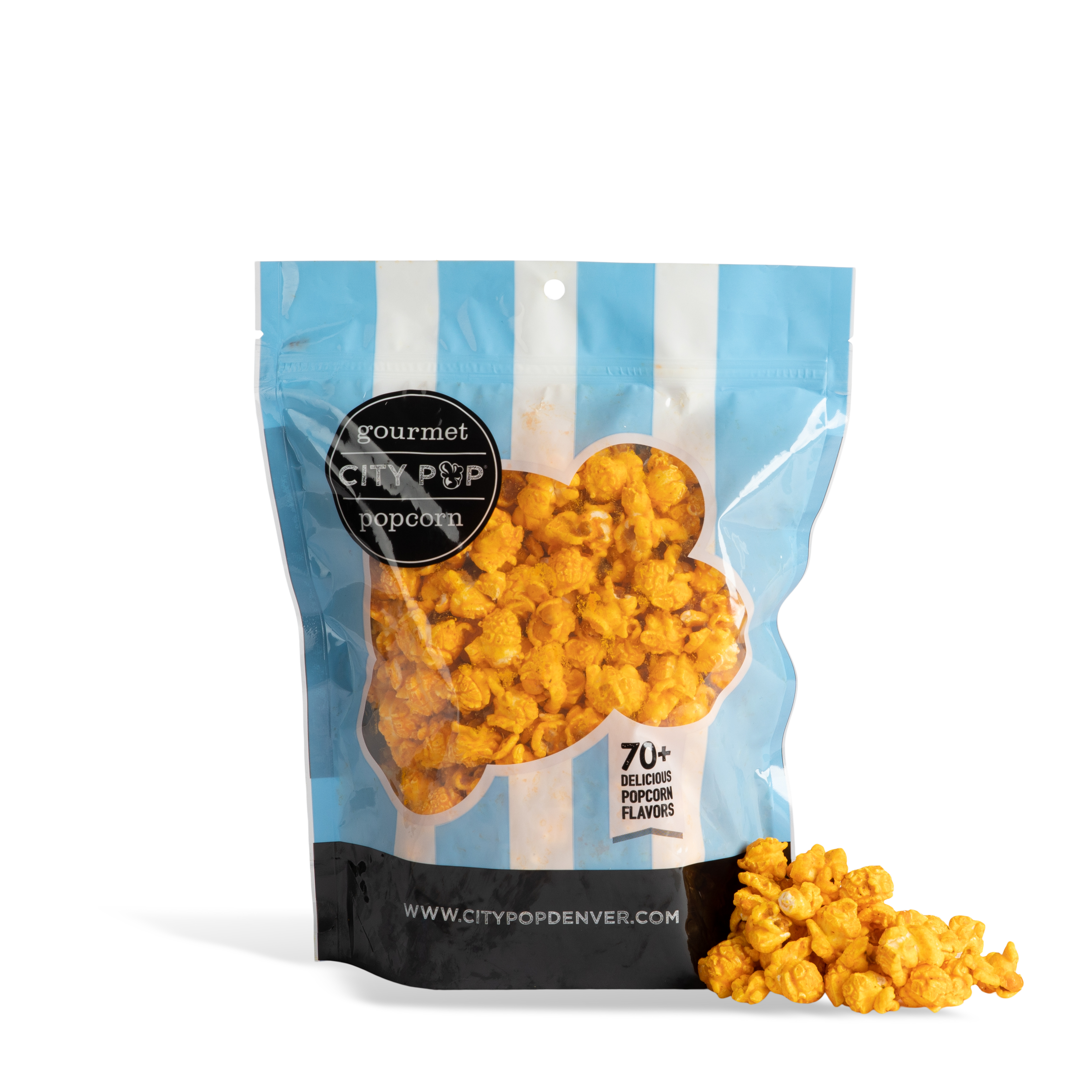 City Pop Spicy Buffalo Popcorn Bag With Kernel