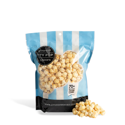 City Pop Vanilla Popcorn Bag With Kernels