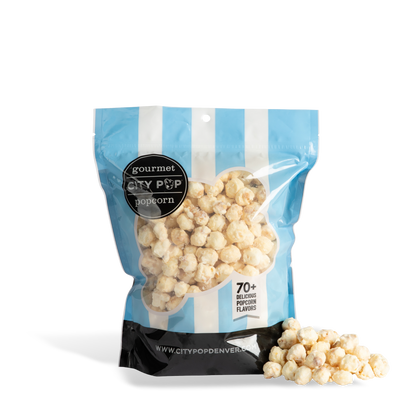 City Pop White Chocolate Popcorn Bag With Kernel