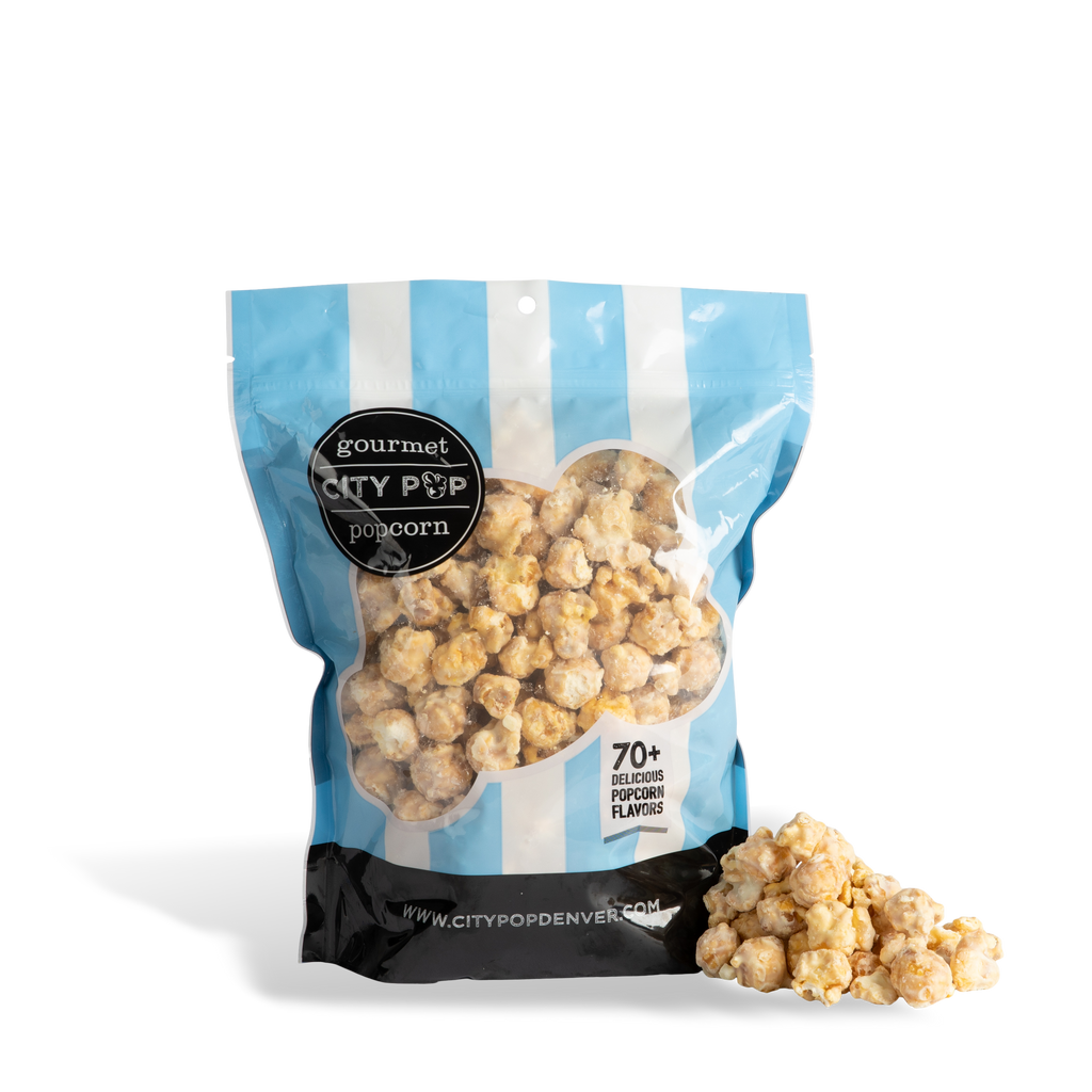 City Pop White Chocolate Caramel Popcorn With Kernel